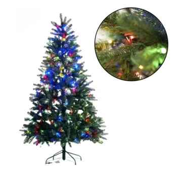 Home novogodišnja jelka 180cm sa osvetljenjem-1